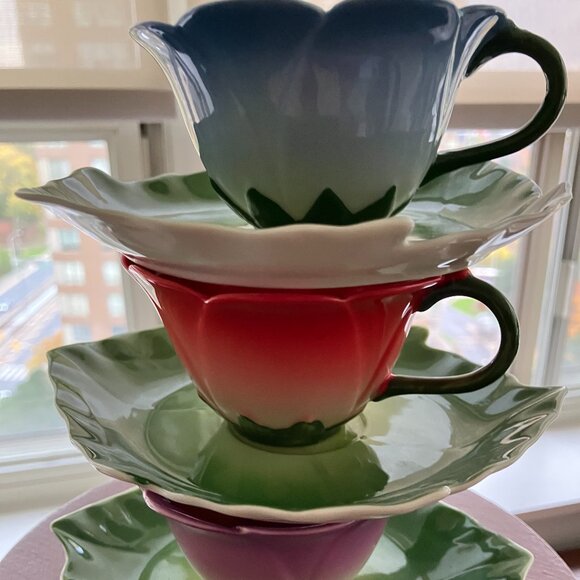 Rare 'Bella' Skye McGhie Teacups (3) - Picture 3 of 4